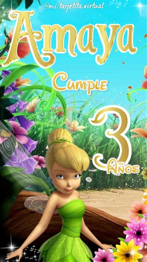 Instagram Mi Tarjetita Virtual Tinkerbell Campanita