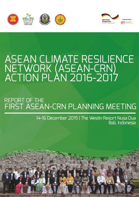 Asean Crn Action Plan 2016 2017 Asean Crn