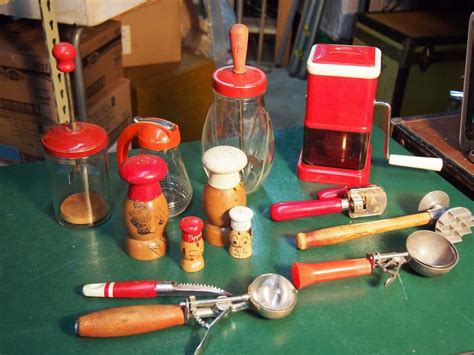 Lot Of Vintage Kitchen Utensils