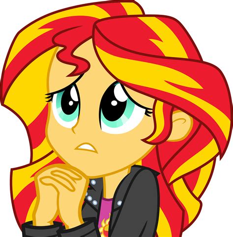 Pleading Sunset Shimmer 2 By Cloudyglow On Deviantart