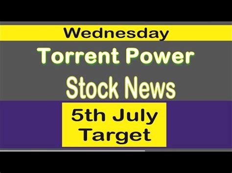 Tata Power Share Th July Ai Target Tata Power Share News Today