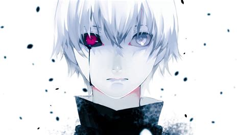 1920x1080 Anime Short Hair Red Eyes Tears Tokyo Ghoul Kaneki Ken Anime