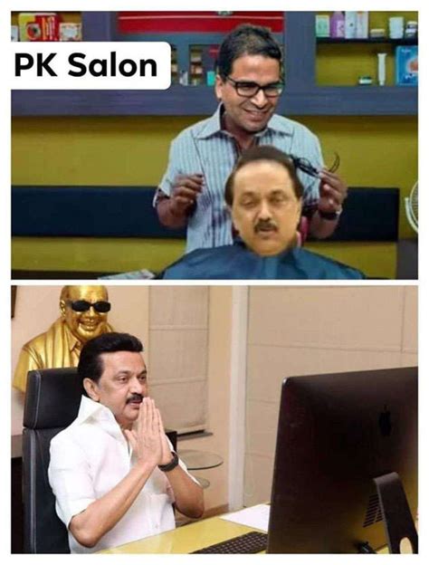 Mk Stalin Twitterati Split Hairs Over M K Stalins Latest Makeover