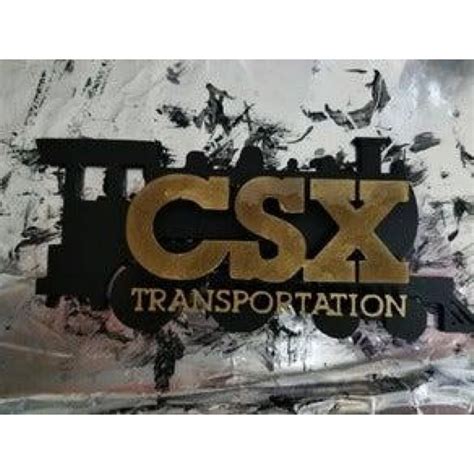 Ald M Geldi Csx Demiryolu Logosu Plastik Aparat Fiyat