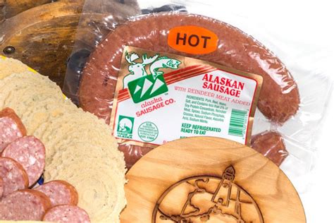 12 oz. Reindeer Sausage Ring (Hot) - per ring - 10th & M Seafoods