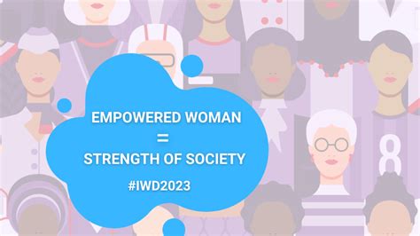 Empowered Woman Strength Of Society Campaign To Combat Gender