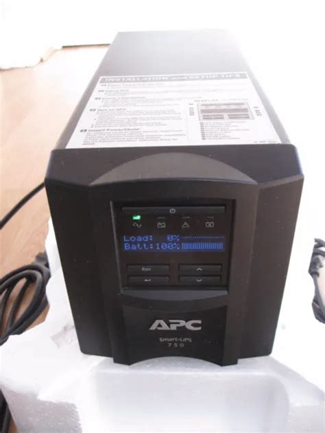 Apc Smart Ups Smt I Va Lcd Tower Ups With New Rbc Battery Cables