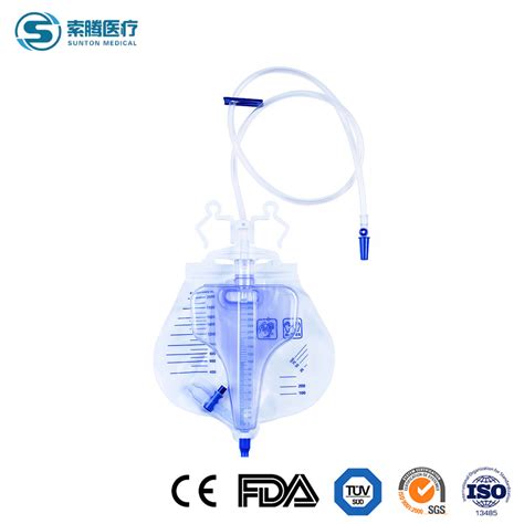 Sunton China Urinal Plastic Cleaning Foley Catheter Bag Supplier