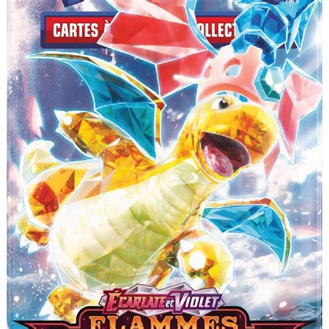 Pokémon Display Boite De 36 Boosters Ecarlate Et Violet Flammes