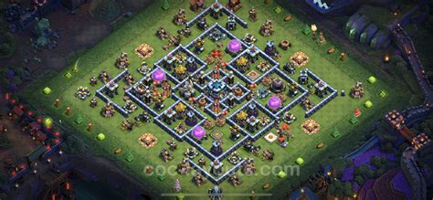 Farming Base Th13 With Link Hybrid Clash Of Clans Town Hall Level