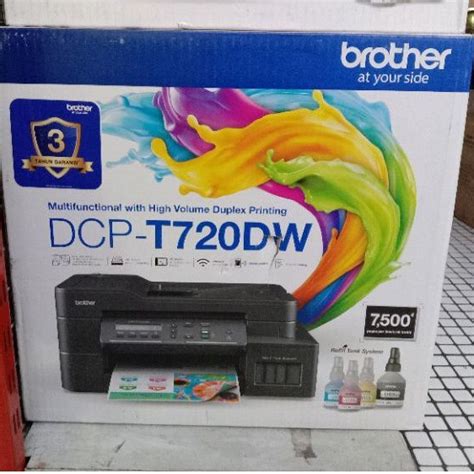 Jual Brother Dcp T720w Ink Tank All In One Printer Scan And Copy Wifi