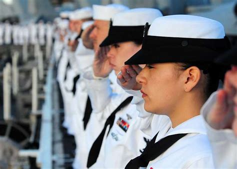 Sailors And Marines Render Honors As The Aircraft Carrier Picryl