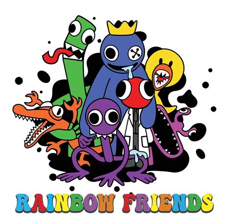 Rainbow Friends Stickers/roblox - Etsy