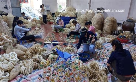 Export Value Of Vietnam Bamboo And Rattan Products Grow Strongly