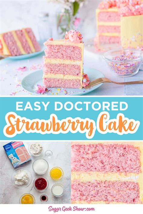 This Is The Easy Way To Take A Box Of Strawberry Cake Mix And Make It