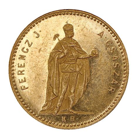 Österreich Ungarn 1 Dukat Stehender Kaiser Franz Joseph Gold 1868 vz