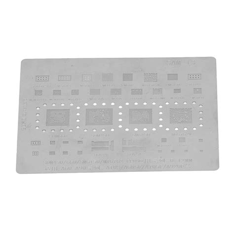 Phone CPU Bga Reballing Stencil Template A90 Series 0 12Mm Mobile Phone