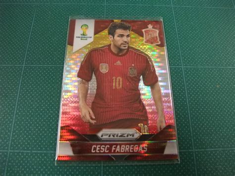 2014 Panini Prizm World Cup 176 セスク・ファブレガス Cesc Fabregas スペイン代表 イエロー