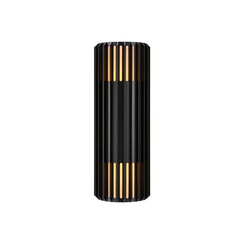 Outdoor Wall Light Aludra Double Seaside Aluminium Black Lights Co Uk