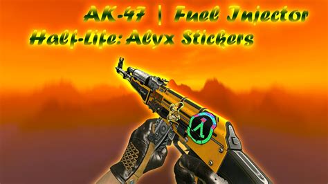 AK 47 Fuel Injector Half Life Alys Stickers YouTube