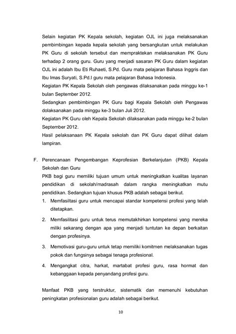 Contoh Laporan Diklat Penguatan Pengawas Sekolah Pdf Zoelkiflihasan