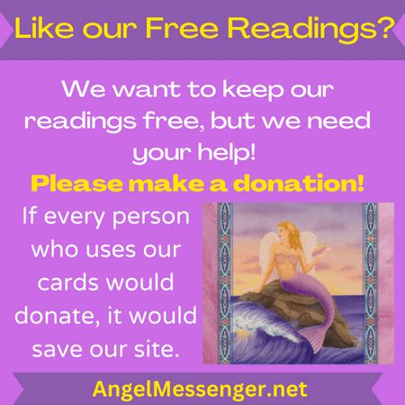 Free Angel Card Reading Message From Your Angels