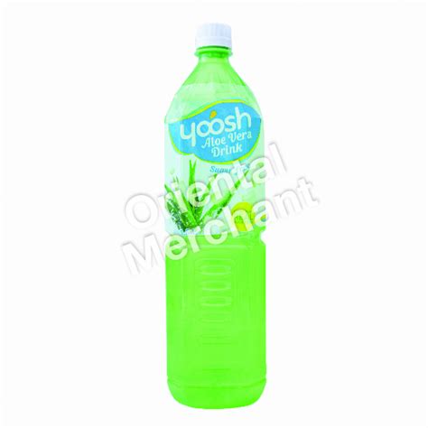 Yoosh Aloe Vera Drink Sugar Free 1 5L Oriental Merchant