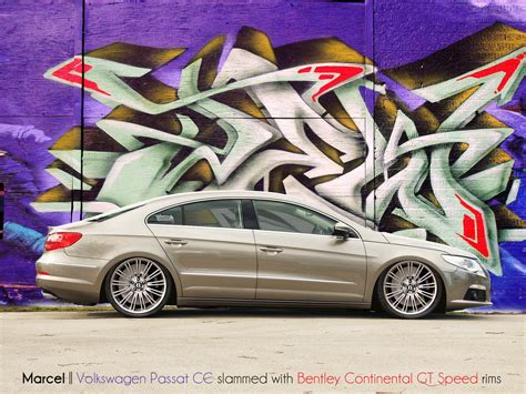 Slammed Volkswagen Passat Cc By Degraafm On Deviantart