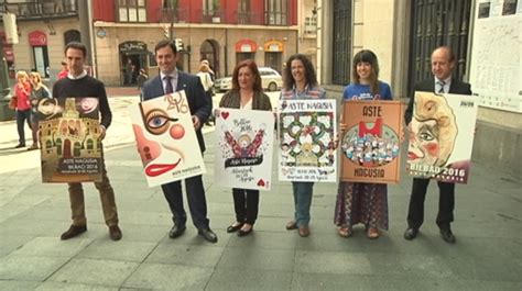 Presentados Los Seis Carteles Finalistas De Aste Nagusia De Bilbao