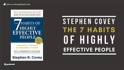 Stephen Covey The Habits Of Highly Effective People Book Review