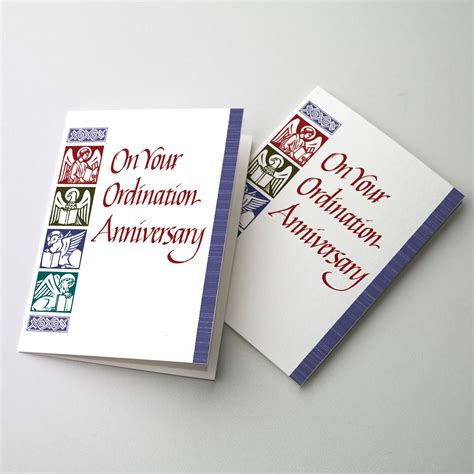 On Your Ordination Anniversary Ordination Anniversary Card - Altar + Home