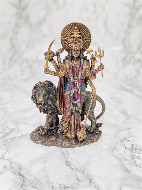 Durga Statue Goddess Durga Statue Devi Durga Maa Standing - Etsy