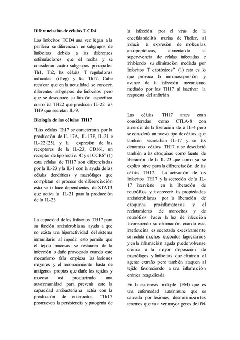 Linfocito Th17 PDF