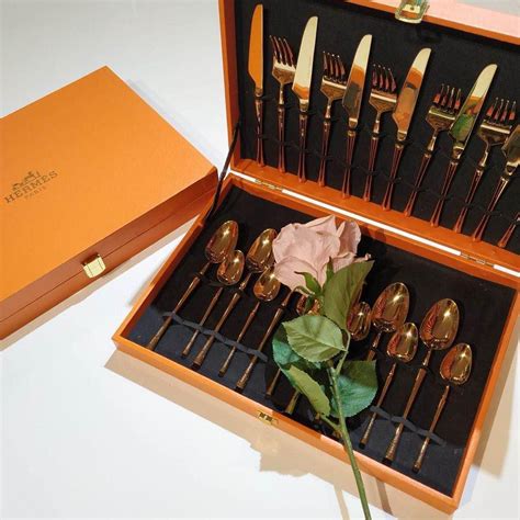 Piece Gold Cutlery Set With Gift Box Artofit