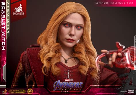 Hot Toys DX ARTISAN EDITION復仇者聯盟終局之戰緋紅女巫 比例收藏級人偶 羊毛植髮版本同步登場