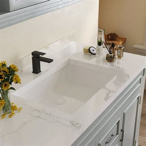 Deervalley Dv 1u202 Undermount Bathroom Sink 22 X 15 5 Rectangular