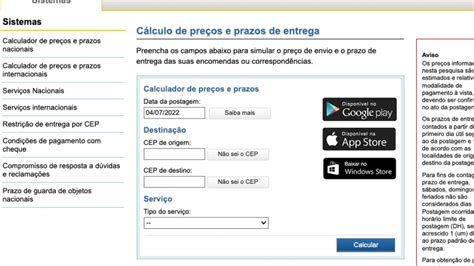 Como Calcular O Frete Dos Correios Blog Da Frete Barato