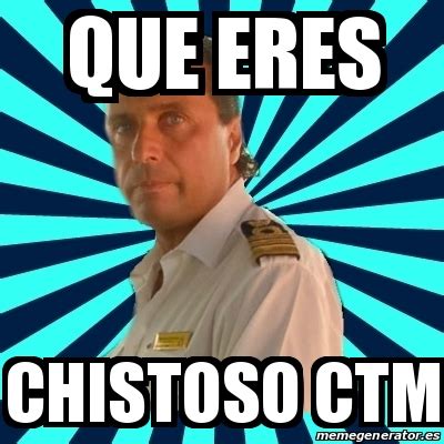 Meme Francesco Schettino Que Eres Chistoso Ctm