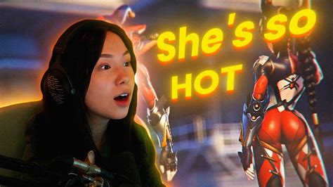 Girls React To Overwatch 2 New Widowmaker Harlequin Skin Overwatch