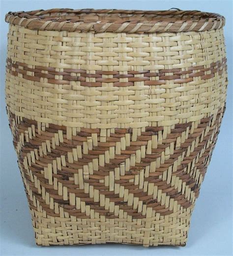 North Carolina River Cane Basket By Emmaline Garrett Lot51 Cane