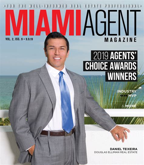 2019 Industry Mvp Dan Teixeira Douglas Elliman South Florida Agent Magazine