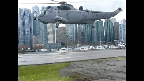 Rcaf Sea King Landing And Takeoff Medevac Youtube