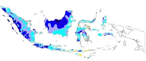 geografi lingkungan: Data Iklim & Peta Curah Hujan Indonesia