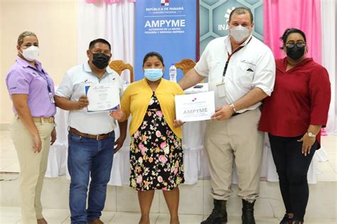 Ampyme Entrega De Capital Semilla En Bocas Del Toro Ampyme