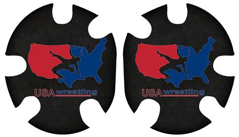 Usa Wrestling Headgear Decal Crossfacegear