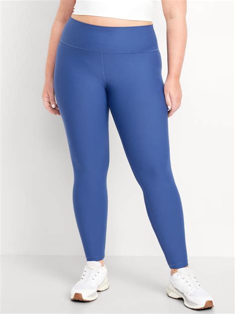 High Waisted Powersoft Full Length Leggings Old Navy