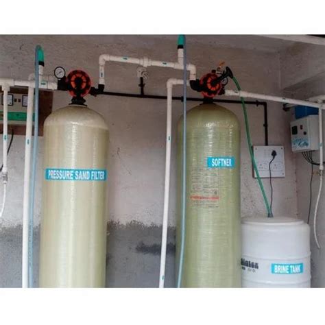 Industrial Water Softening Plant Automation Grade Semi Automatic