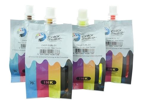 Tinta Sublimar Sublimaci N Color Make Cmyk Ml Env O Full Papira