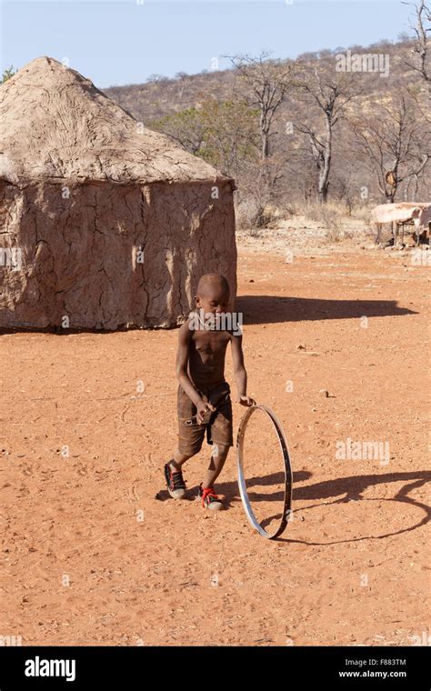 Namibia Kamanjab Octubre Tribu Himba Ni O No Identificado Los