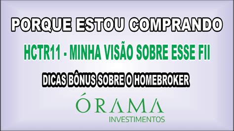 Comprando Hctr Pelo Homebroker E Dicas Bonus Youtube